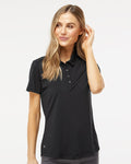 Adidas A515, Women's Ultimate365 Solid Polo, Black