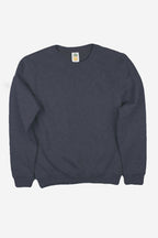 Just Like Hero HERO-1020, Unisex Blank Crewneck Sweatshirt, Dark Heather (FINAL SALE)