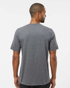 Adidas A556, Men's Blended T-shirt, Dark Grey Heather