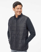 Adidas A572, Men's Puffer Full-zip Vest, Black