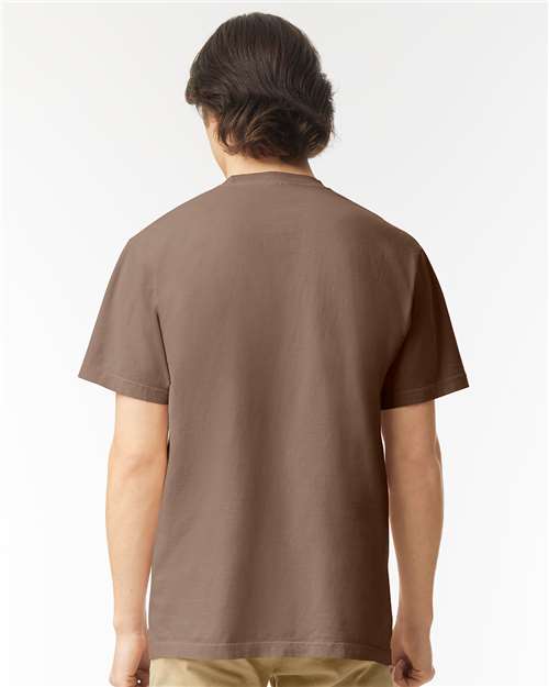 Comfort Colors 1717, Unisex Garment-dyed Heavyweight T-shirt, Espresso