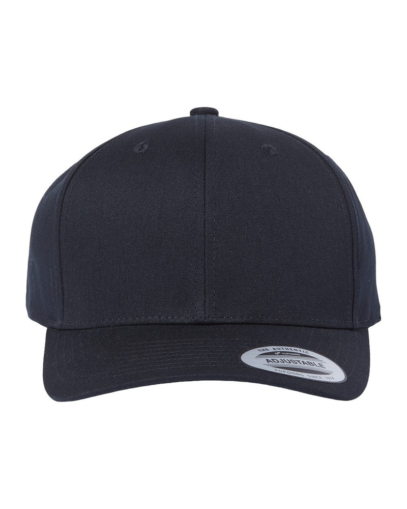 YP Classics 6389, Cvc Snapback Cap, Black