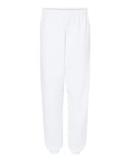 Gildan 428, 18200 Unisex Heavy Blend Sweatpants, White