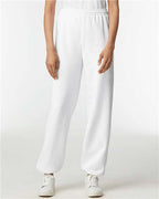 Gildan 428, 18200 Unisex Heavy Blend Sweatpants, White