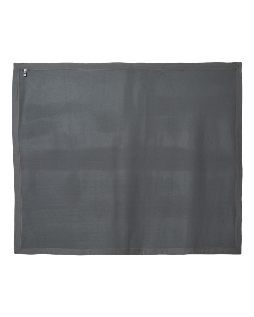 Gildan 10991, 18900 Heavy Blend Fleece Stadium Blanket, Charcoal
