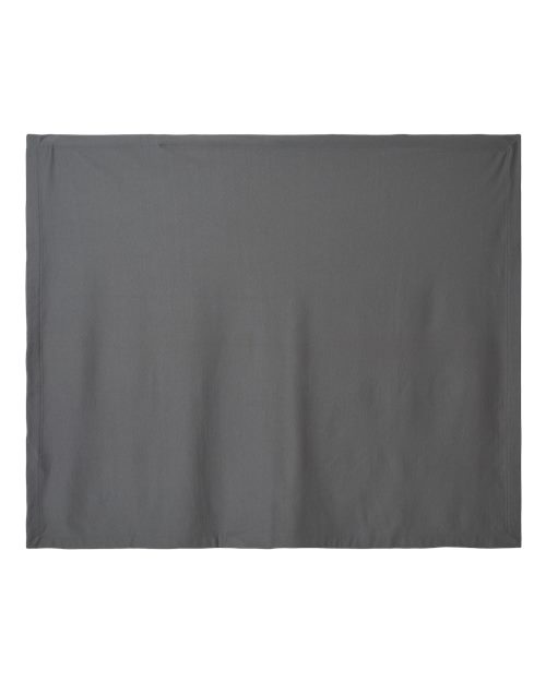 Gildan 10991, 18900 Heavy Blend Fleece Stadium Blanket, Charcoal