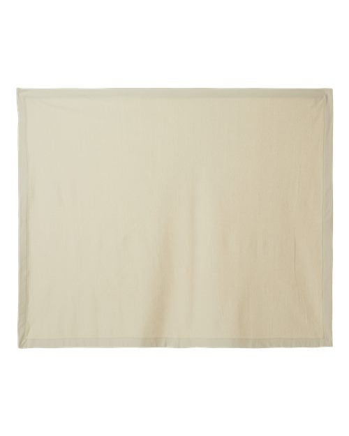 Gildan 18900, Heavy Blend Fleece Stadium Blanket, Sand