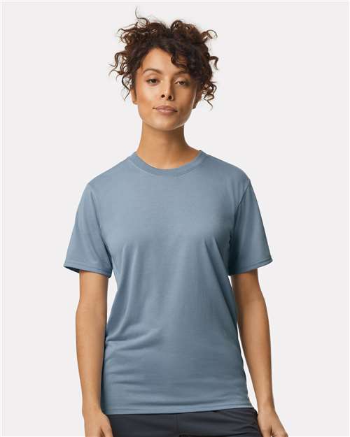 Gildan 42000, Unisex Performance T-shirt, Stone Blue
