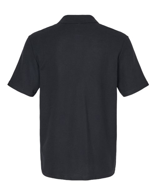 Gildan 11190, 64800 Unisex Softstyle Pique Polo, Black