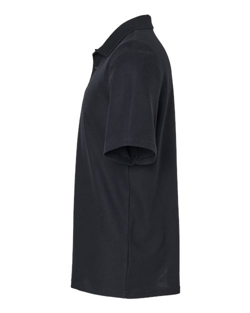 Gildan 11190, 64800 Unisex Softstyle Pique Polo, Black
