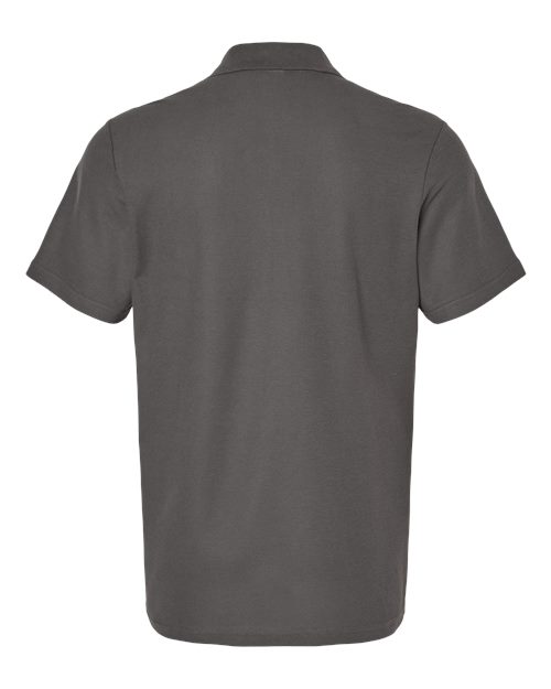 Gildan 11190, 64800 Unisex Softstyle Pique Polo, Charcoal