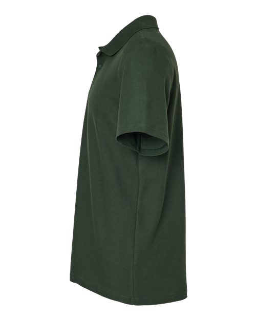 Gildan 11190, 64800 Unisex Softstyle Pique Polo, Forest Green