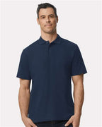 Gildan 11190, 64800 Unisex Softstyle Pique Polo, Navy