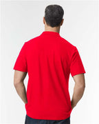 Gildan 11190, 64800 Unisex Softstyle Pique Polo, Red