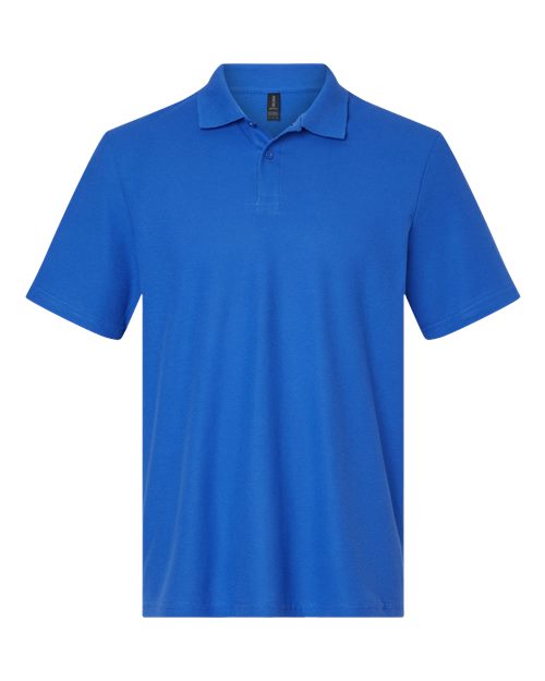 Gildan 11190, 64800 Unisex Softstyle Pique Polo, Royal