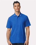 Gildan 11190, 64800 Unisex Softstyle Pique Polo, Royal