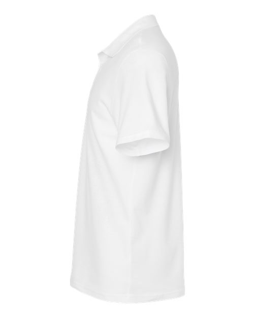 Gildan 11190, 64800 Unisex Softstyle Pique Polo, White
