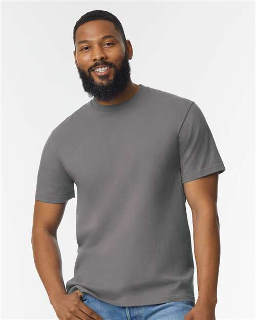Gildan 11191, 65000 Unisex Softstyle Midweight T-shirt, Charcoal