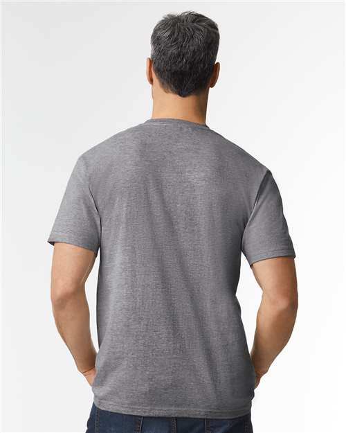 Gildan 11191, 65000 Unisex Softstyle Midweight T-shirt, Graphite Heather