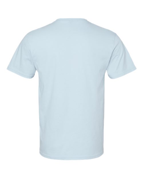 Gildan 11191, 65000 Unisex Softstyle Midweight T-shirt, Light Blue