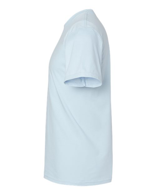 Gildan 65000, Unisex Softstyle Midweight T-shirt, Light Blue