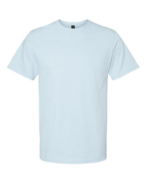 Gildan 11191, 65000 Unisex Softstyle Midweight T-shirt, Light Blue