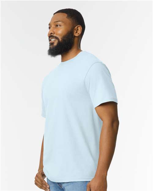 Gildan 11191, 65000 Unisex Softstyle Midweight T-shirt, Light Blue