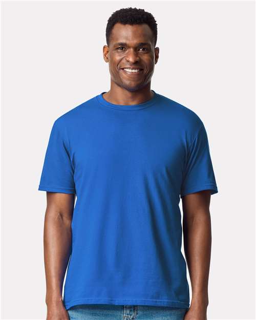 Gildan 65000, Unisex Softstyle Midweight T-shirt, Royal