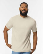 Gildan 11191, 65000 Unisex Softstyle Midweight T-shirt, Sand