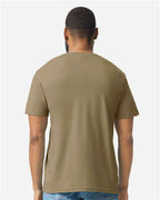Gildan 64000CVC, Unisex Softstyle Cvc T-shirt, Dune Mist