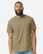 Gildan 8906, 64000cvc Unisex Softstyle Cvc T-shirt, Dune Mist