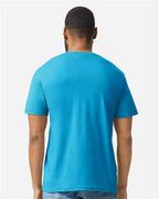 Gildan 8906, 64000cvc Unisex Softstyle Cvc T-shirt, Caribbean Mist