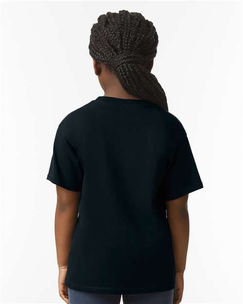 Gildan 11194, 64000b Youth Softstyle T-shirt, Black