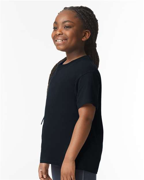 Gildan 11194, 64000b Youth Softstyle T-shirt, Black