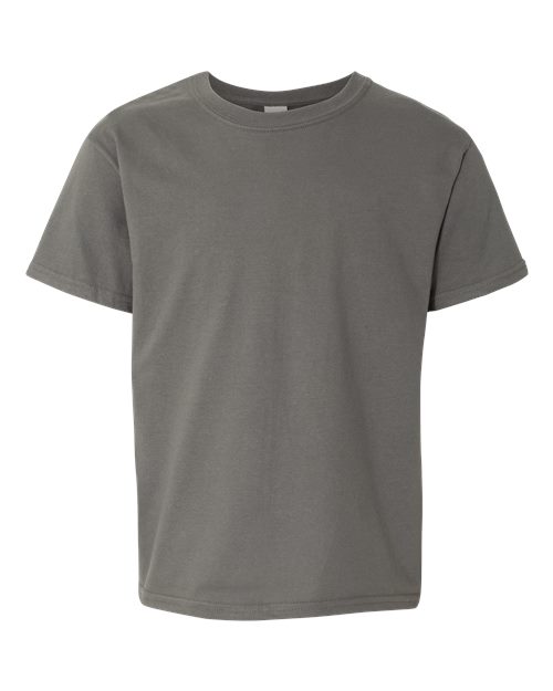 Gildan 64000B, Youth Softstyle T-shirt, Charcoal