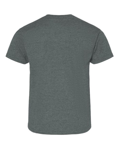 Gildan 11194, 64000b Youth Softstyle T-shirt, Dark Heather