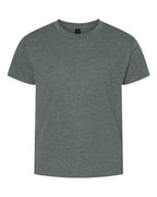 Gildan 11194, 64000b Youth Softstyle T-shirt, Dark Heather
