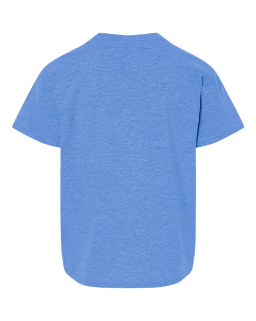 Gildan 11194, 64000b Youth Softstyle T-shirt, Heather Royal