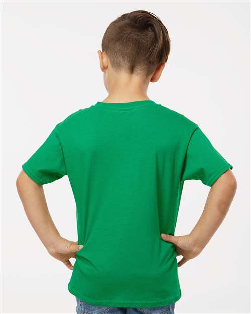 Gildan 11194, 64000b Youth Softstyle T-shirt, Irish Green