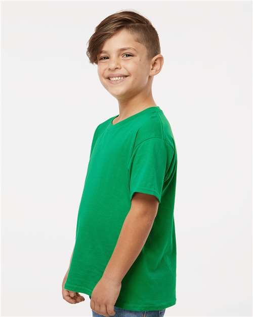 Gildan 11194, 64000b Youth Softstyle T-shirt, Irish Green