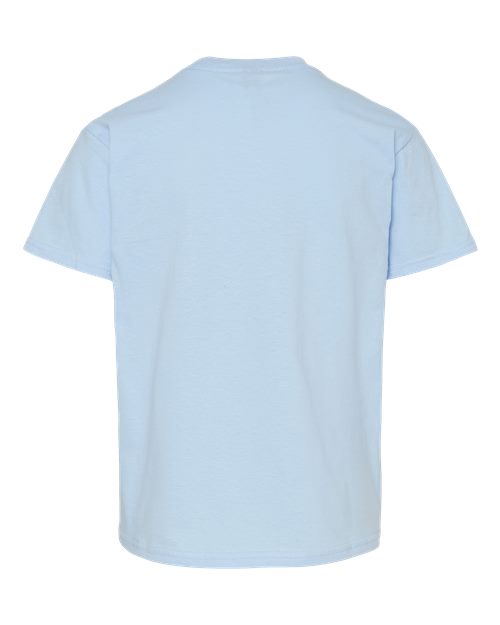 Gildan 11194, 64000b Youth Softstyle T-shirt, Light Blue