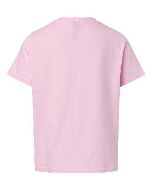 Gildan 11194, 64000b Youth Softstyle T-shirt, Light Pink