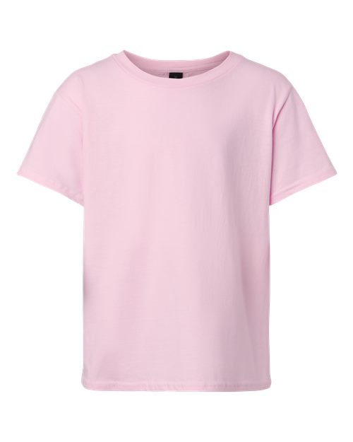 Gildan 11194, 64000b Youth Softstyle T-shirt, Light Pink