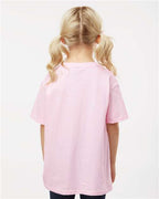 Gildan 64000B, Youth Softstyle T-shirt, Light Pink