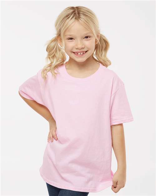 Gildan 11194, 64000b Youth Softstyle T-shirt, Light Pink