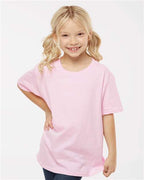 Gildan 11194, 64000b Youth Softstyle T-shirt, Light Pink