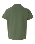 Gildan 11194, 64000b Youth Softstyle T-shirt, Military Green