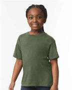 Gildan 11194, 64000b Youth Softstyle T-shirt, Military Green