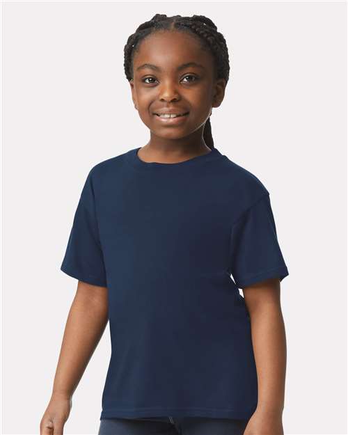 Gildan 11194, 64000b Youth Softstyle T-shirt, Navy