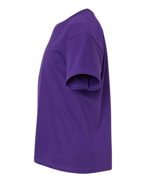 Gildan 64000B, Youth Softstyle T-shirt, Purple